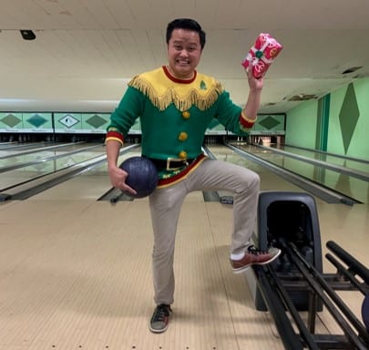 Louie bowling prize